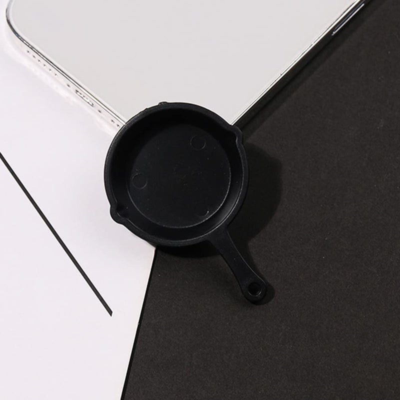 Sewroro 10pcs Miniature Pans Doll House Kitchen Small Frying Pan Miniature Skillet Simulation Cooking Pan Models Mini House Accessories Decoration - Image 2
